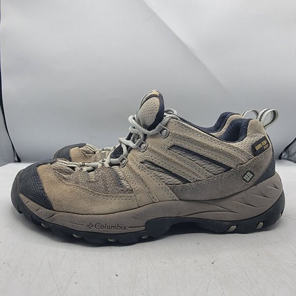 Columbia Kestrel XCR Womens 8 Brown Shoes Gore Tex Hiking Camping Trails - Picture 12 of 13